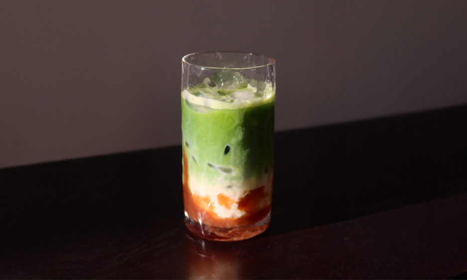 Matcha Latte aux marrons