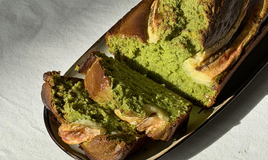Banana Bread au Matcha