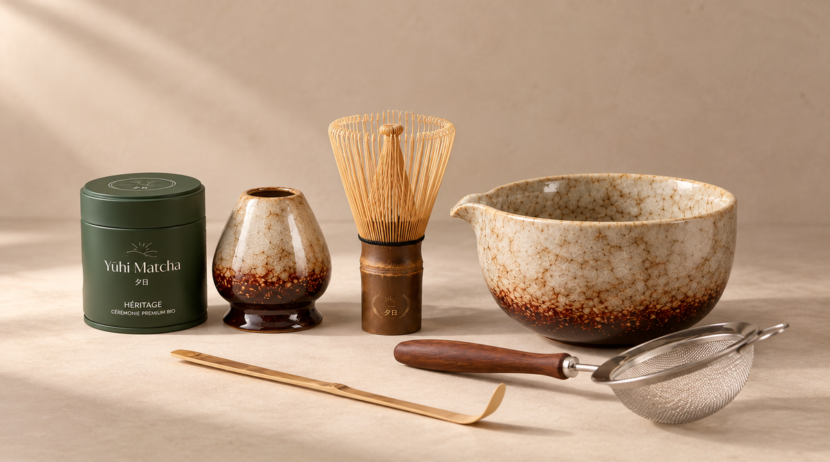 Le guide des accessoires indispensables pour préparer le matcha